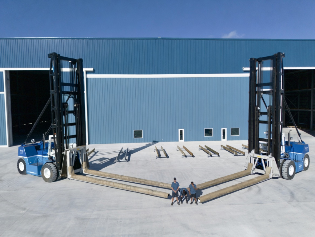 Marina forklift